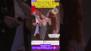 Download lagu Ayu Ting Ting Berani Cium Boy William di Depan Penonton, Semua Teriak Histeris! #ayutingting #shorts mp3
