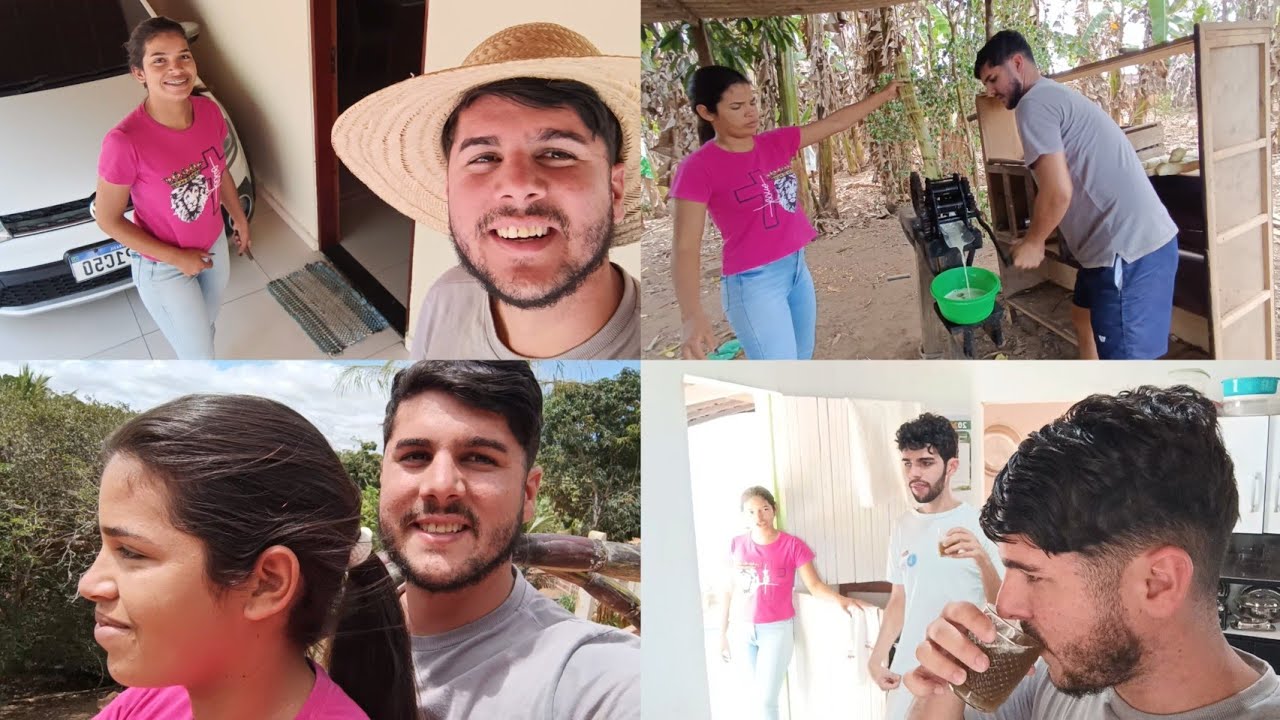 PELA PRIMEIRA VEZ FIZEMOS O CALDO DESSA CANA !!!