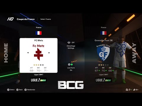 EA Sports FC 25 France Ligue 2 Ratings & Kits