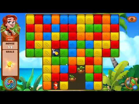 Lost Island: Blast Adventure - Level 402 (No Boosters) HD