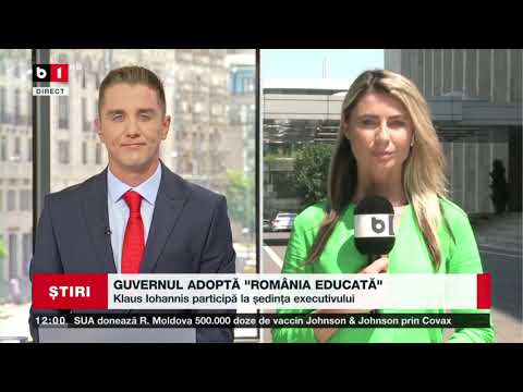 STIRI B1 ORA 12.00 DIN 14 IULIE 2021 CU STEFAN PASCUTA. ARSITA LOVESTE ROMANIA