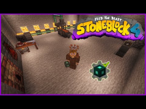FTB Stoneblock 4 - Ep 04 - All The Mechanist!
