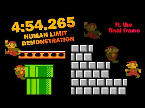 [TAS] Super Mario Bros. Human Limit in 4:54.265