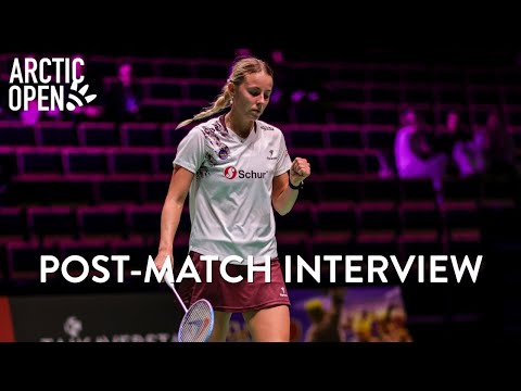 Mia Blichfeldt advances to quarterfinals | Arctic Open 2025