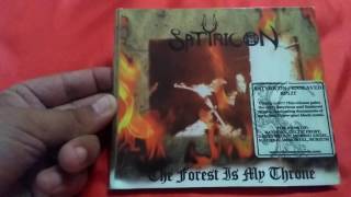Enslaved Y Satyricon - The Forest Is My Throne (video comentario)