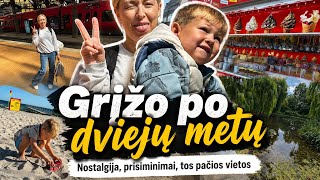 Vlog✈️Grįžo po dviejų metų🥹Nostalgija, prisiminimai, tos pačios vietos🥰🥹