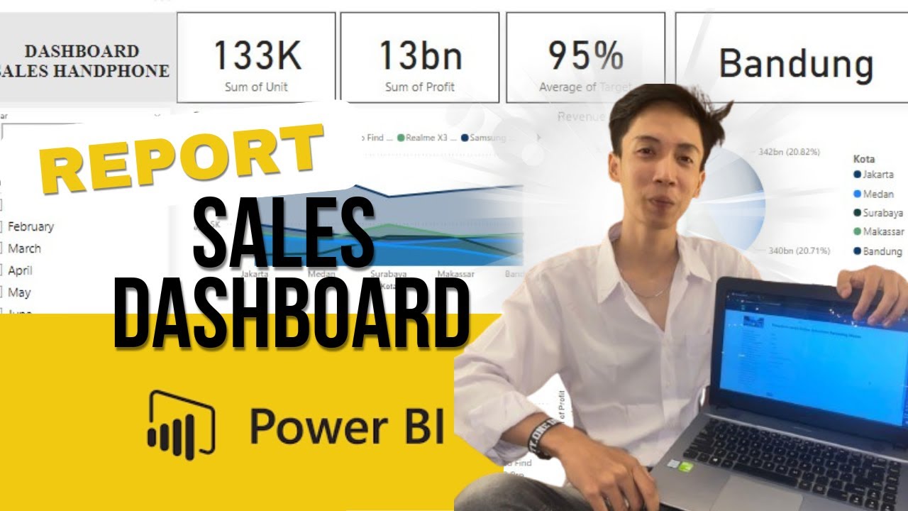 Tutorial PowerBI - Dashboard Sales Handphone