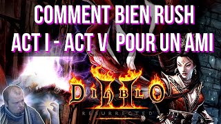 [Diablo 2 Resurrected] Guide pour rush vos amis CORRECTEMENT ( Larzuk quest rush )