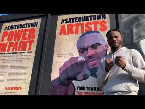 Luton boxer Linus Udofia honoured by Power in Paint showcase