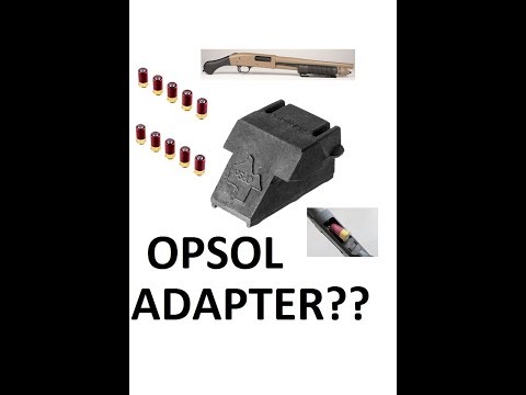 Mossberg Maverick 88 w/ OPSol Mini-Clip to Use 12 Ga Mini-Shells- TheFirearmGuy