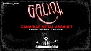 Galiot en Canarias Metal Assault 2015