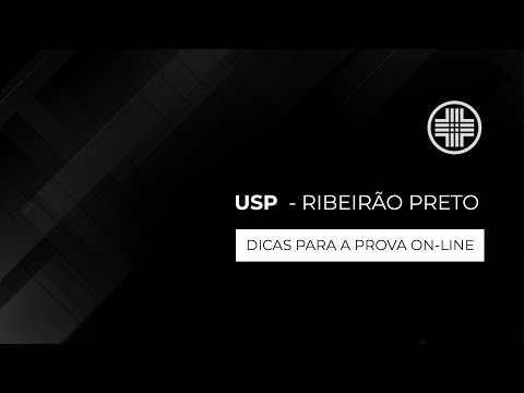 Dicas para a prova on-line da USP-RP com prof. Rodrigo Mello