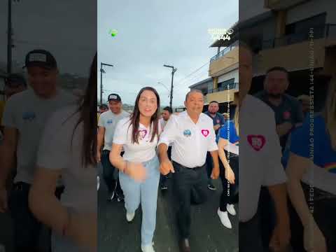 Com o prefeito Zé do Povo, Juliana de Chaparral reúne multidão em São Benedito do Sul (PE)