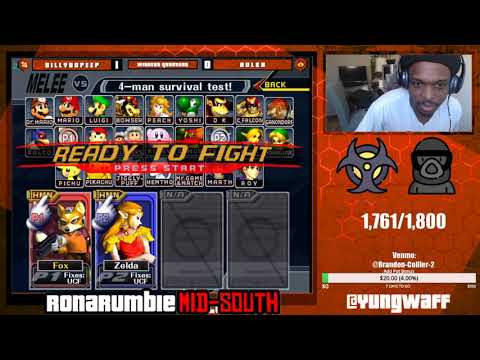 Rona Rumble: Mid-South 1 | Winner's Quarters | BillyBoPeep (Fox) vs Hulka (Sheik)