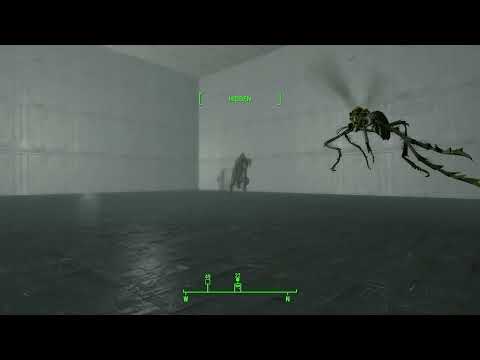 Fallout4 - Mythic Deathclaw vs Infected Bloodbug