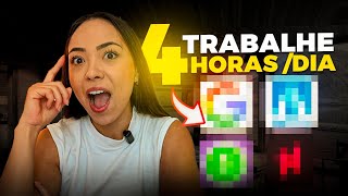 5 SITES para TRABALHAR MEIO PERÍODO em HOME OFFICE | Como trabalhar em casa pela internet