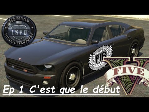 Gta 5 LSPD Première patrouille avec vous! Ep1