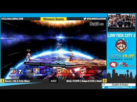 LTC3 Smash4 - Dakpo & Denti vs Ally & Trela - Winners Semifinals