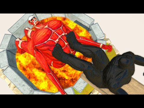 LAVA HOLE. KAIJU VS DARK ITSELF - Animal Revolt Battle Simulator