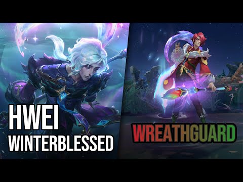 Wreathguard Winterblessed Hwei Skin | League of Legends