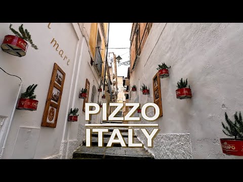Pizzo - Idyllisches Küstenstädtchen - Kalabrien - Italien - 4K
