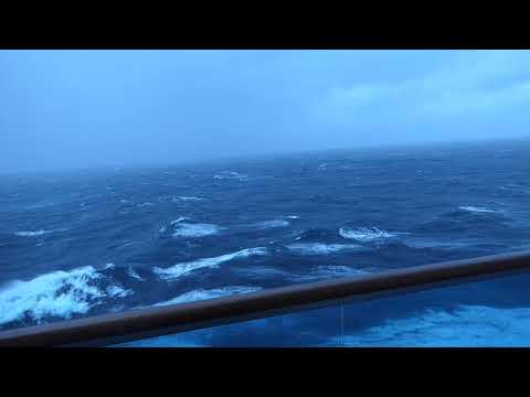 Thumbnail for Rough seas between Sydney and Melbourne on the Royal Princess, February 2025