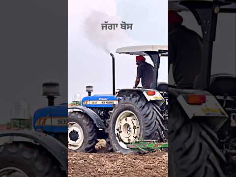 New Holland 5630 TX 75hp 4wd tractor #jaggaboss #newholland #tractor #shorts