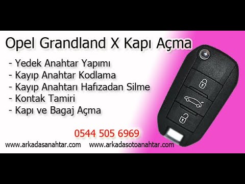 opel grandland x kapı açma