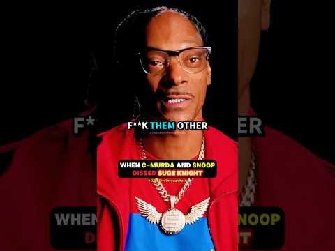 When C Murder And Snoop DISSED Suge Knight 🤯