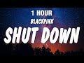 [1 HOUR] BLACKPINK - Shut Down (Lyrics)