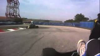 preview picture of video 'On Board Camera Kart Evoli Annunziato 100 ICA - Prove Libere Laureana Racing Kart (R.C.)'