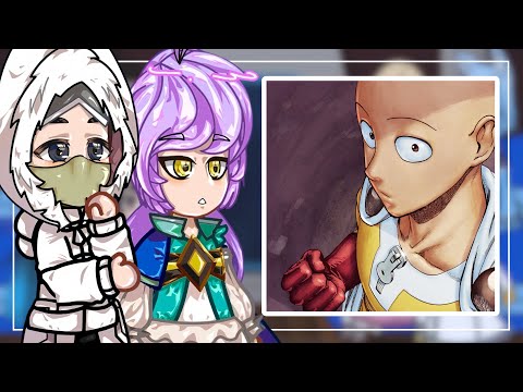 Record of Ragnarok react to Saitama as the new participant || One punch man || - gacha react