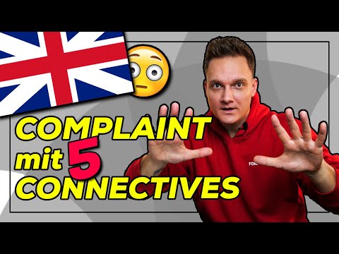 Complaint schreiben mit 5 Connectives | Englisch Abschlussprüfung 2026 + gemeinsame Anwendung