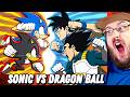 Sonic VS Dragon Ball MULTIVERSE WARS Full Episode Sonic Shadow VS Goku Vegeta REACTION