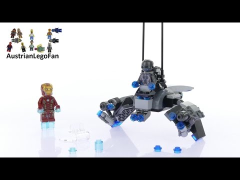 Vidéo LEGO Marvel 76029 : Iron Man contre Ultron