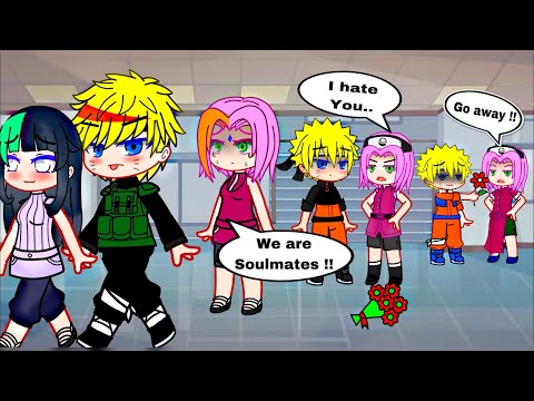 Soulmate Colour 😍 || Plot Twist? || NaruHina meme || Naruto || Gacha Club