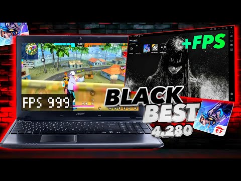 INCREIBLE!! 🚨MSI BLACK BEST 4.280 ✅EMULADOR LIGERO para PC GAMA BAJA Y MEDIA 🚀Free Fire PC