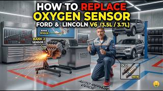 Easy Upstream O2 Sensor Replacement: Ford & Lincoln 3.5L/3.7L (Bank 2 Sensor 1)