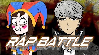 【RAP BATTLE】 Pomni vs Yu Narukami (Persona vs The Amazing Digital Circus)