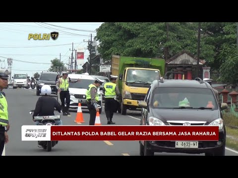 PRESISI UPDATE : DITLANTAS POLDA BABEL GELAR RAZIA BERSAMA JASA RAHARJA 13/03/2024 18.00