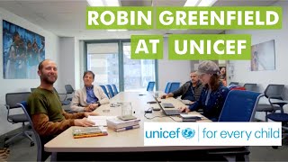 Robin Greenfield at UNICEF – Living Simply for a Sustainable Future