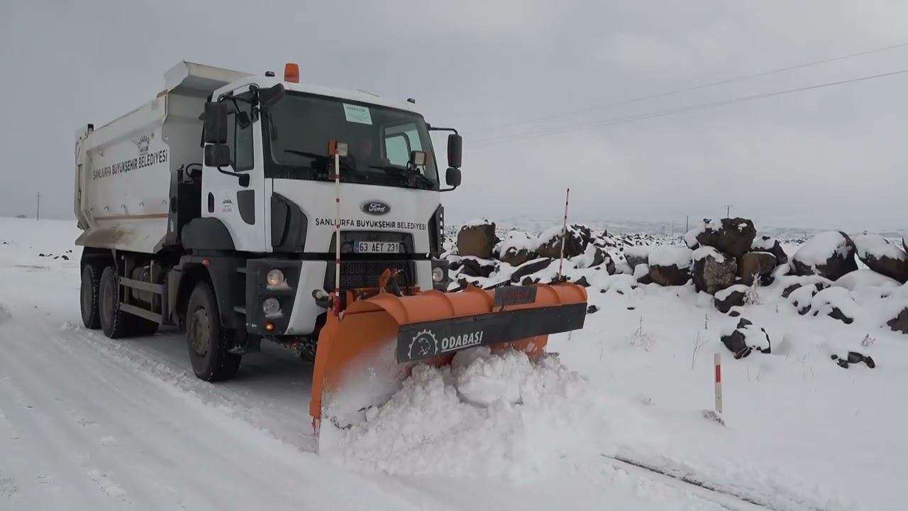 ŞANLIURFA BÜYÜKŞEHİR BELEDİYESİ KARACADAĞ’DA SEFERBER OLDU