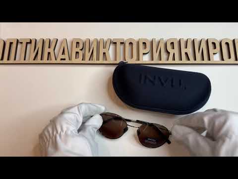 Очки солнцезащитные 1909B 129 INVU с футляром