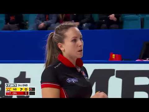 #AGITopShots - 2023 Scotties Tournament of Hearts - ON (Rachel Homan) with a triple