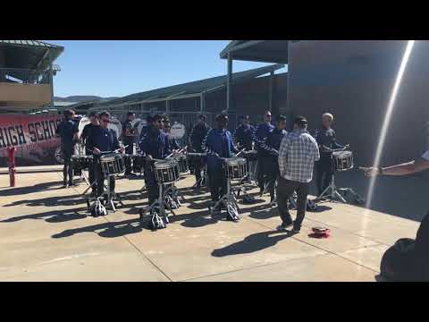 Pulse Percussion 2019 - Full Battery Warm Ups - 2/24 WGI TEMECULA
