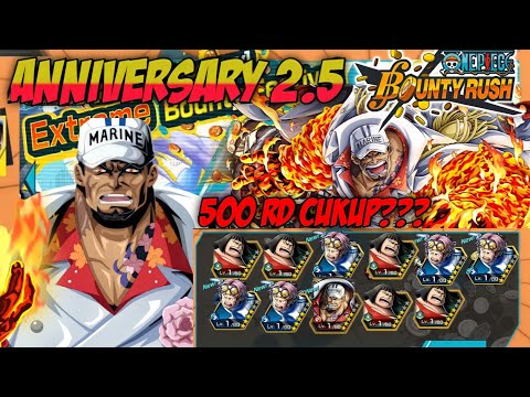 GACHA EX AKAINU FLEET ADMIRAL | HABISKAN RD KALIAN SEMUANYA BORONG!!! | ANNIVERSARY 2.5 OPBR