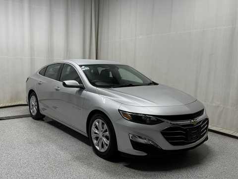 2021 Chevrolet Malibu 4dr Sdn LT in Silver for sale at Park Mazda in Sherwood Park, AB