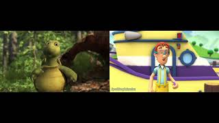 Over the Hedge - Verne eating bark (Comparison)