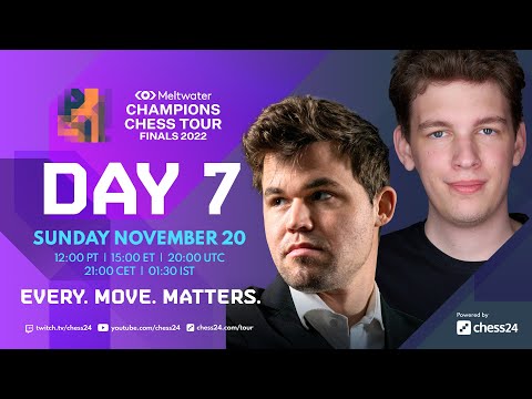 Champions Chess Tour Finals | Day 7 | Commentary by David, Jovanka & Kaja
