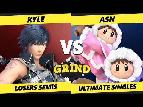 The Grind 167 Losers Semis - Kyle (Chrom) Vs. ASN (Ice Climbers) Smash Ultimate - SSBU